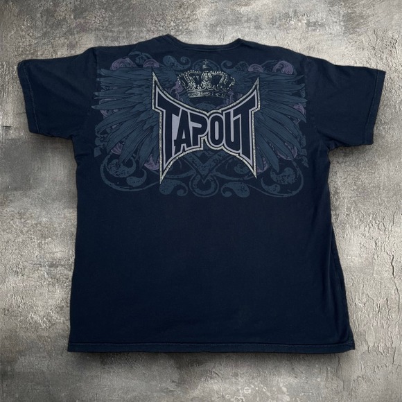 Vintage Tapout Grunge Tee Rare - Picture 2 of 5